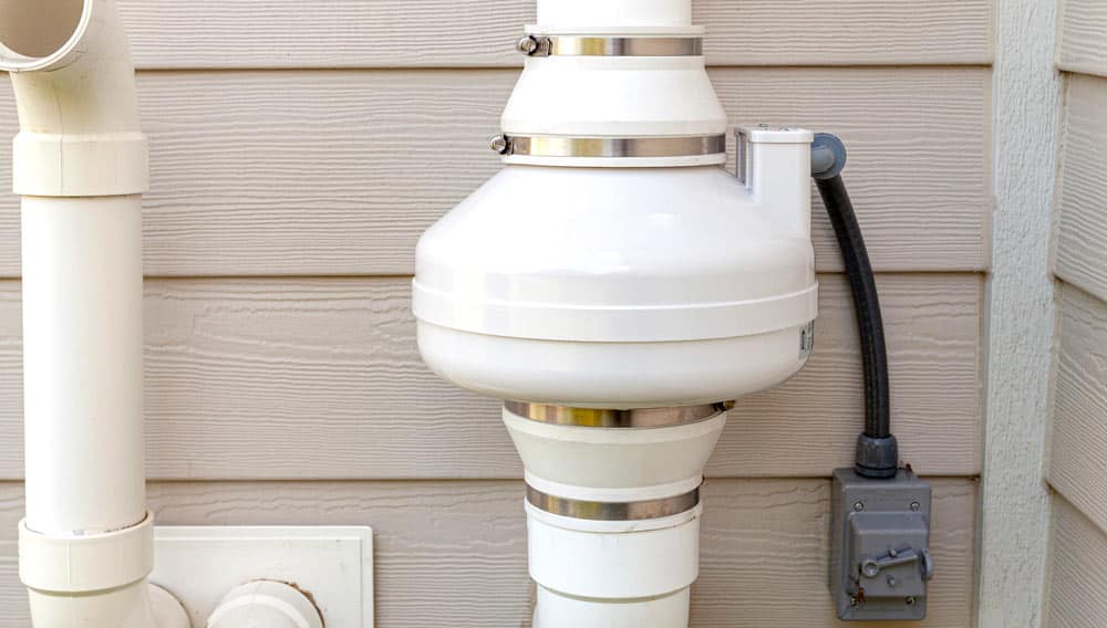 Radon mitigation system